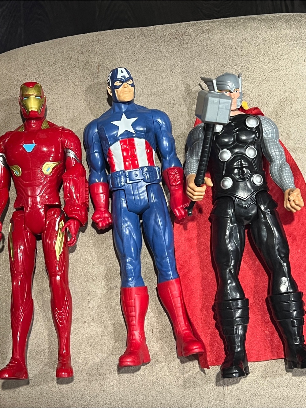 Marvel Avengers titans 12” Figures - Iron Man, Captain America, Thor